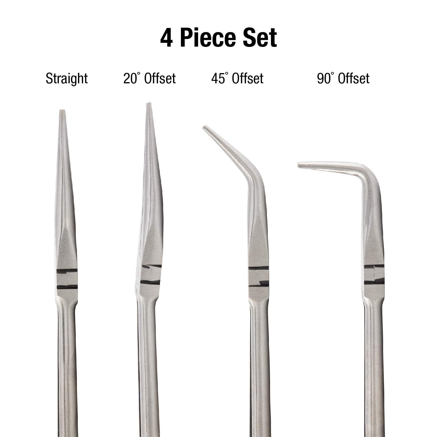 Sunex 3706V 4 Piece 16" Extra Long Reach Pliers Set