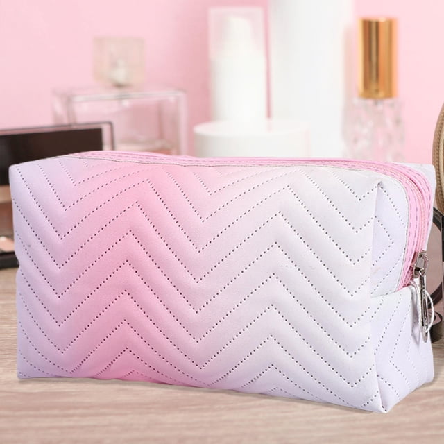 Estuche Multiusos para Cosméticos Yinane Rosa Degradado Tamaño de Viaje