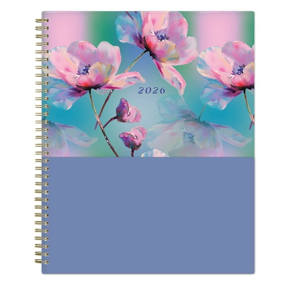 2026 Blue Sky Dream 11" x 8.5" Weekly & Monthly Personal Organizer Plastic Cover (154961)