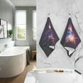 thumbnail image 6 of GZHJMY Dream Starry Unicorn Cotton Towel Set 2PCS,Quick Drying Bath Towels,Soft and Breathable Hand Towel WashCloths for Kitchen,Bathroom,Gym,Beach Washcloths, 6 of 7