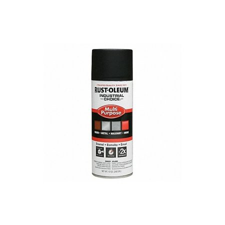 Rust-Oleum Spray Paint Black Ultra-Flat 12 oz 1676830V
