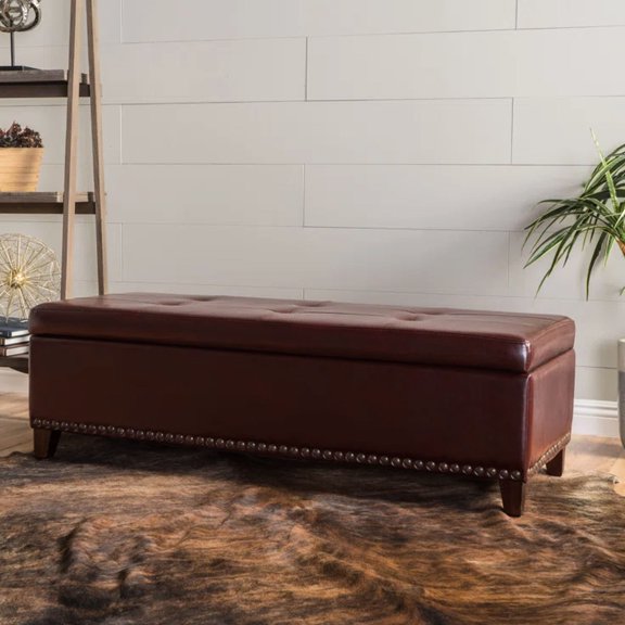 Chestnut Leather - Modern Minimalistic - Balcony - Store Outdoor Cushions