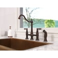 thumbnail image 3 of Pfister F-031-4Co Courant 1.8 GPM Widespread Bridge Kitchen Faucet - Chrome, 3 of 7