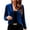 Blue, variant on Women's Gold Velvet Cropped Cardigan, Long Sleeve Shimmer Sweater For Parties Cocktail, Solid Color Evening Top(Purple/XL)