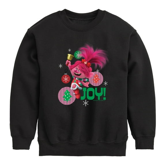 Trolls - Joy Poppy - Toddler & Youth Crewneck Fleece Sweatshirt