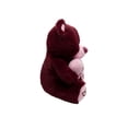 thumbnail image 4 of Oso De Peluche Morado Corazon Te Amo Regalo De San Valentin, 4 of 4