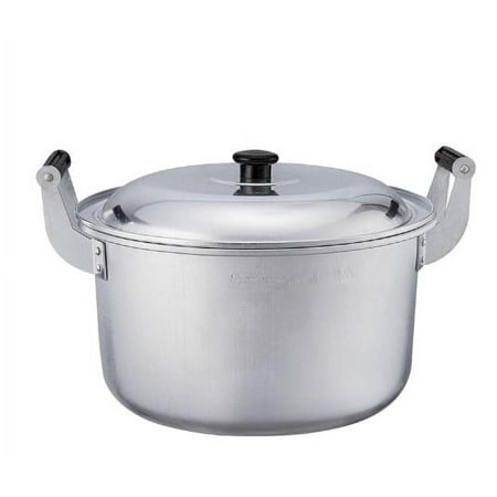 

NUOLUX Double Handles Rice Pot Noodle Porridge Cooking Pot Convenient Pot Lidded Rice Pot