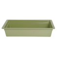 thumbnail image 2 of HUBERT® Cold Food Bar Pan Full SizeWillow Green Melamine - 20 3/4 L x 12 3/4 W x 4" H, 2 of 5