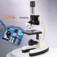 thumbnail image 3 of Youkk 28 Pcs/Ensemble Microscope Biologique Réglable 1200X Kit de Microscopes Cellules d'Insectes Observation Fournitures Éducatives Scientifiques, 3 of 6