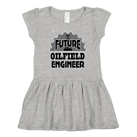 

Inktastic Future Oilfield Engineer Girls Toddler Dress