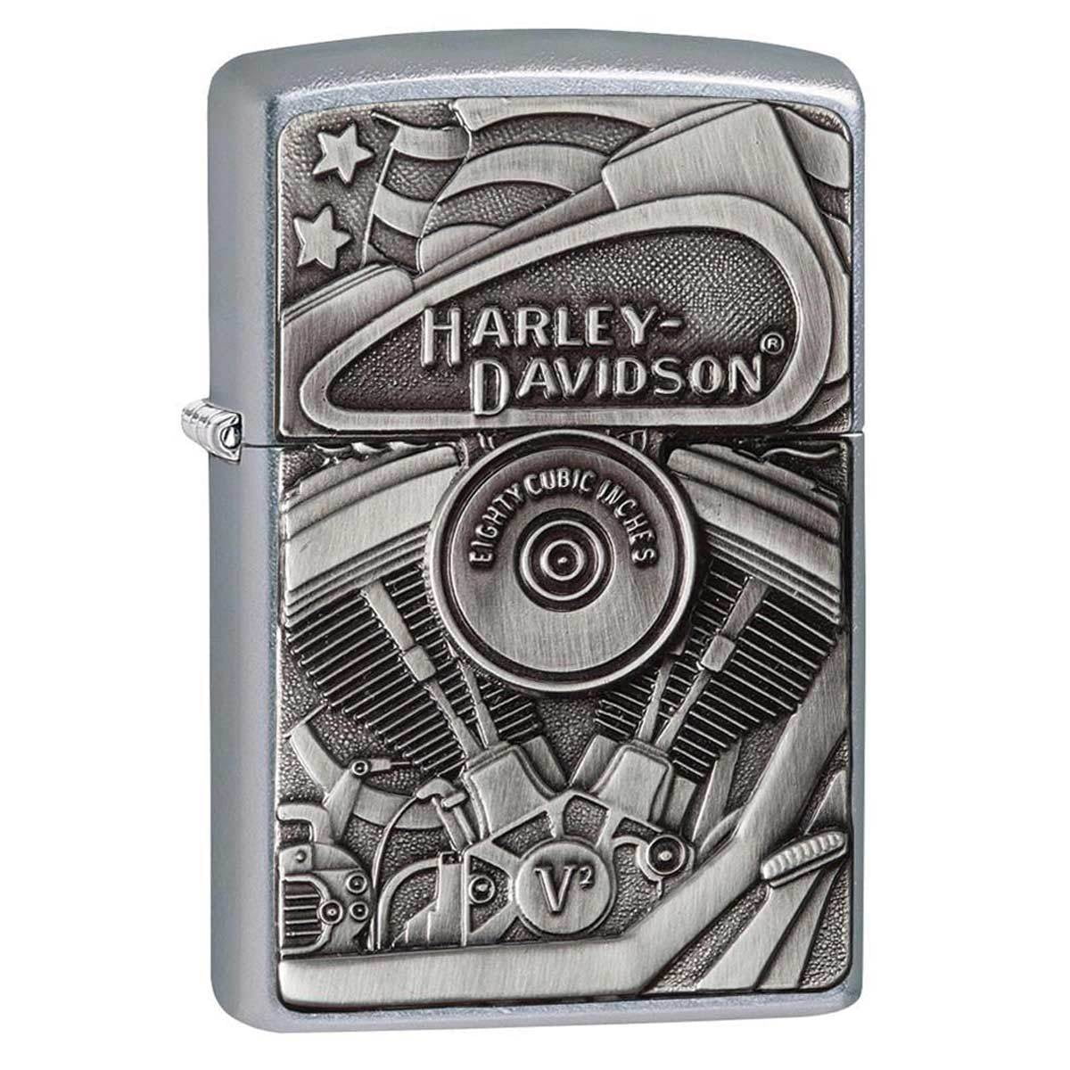 Zippo Harley-Davidson Street Chrome Windproof Motorcycle Zippo Harley-Davidson Street Chrome Windproof Motorcycle