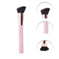 thumbnail image 3 of Unique Bargains 1 Pc Durable Foundation Brush Pink Nylon Hair Aluminum Tube Plastic Handle, 3 of 5