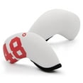 thumbnail image 1 of Baohd 4 Pieces Golf Iron Headcover Neoprene Non Slip Club Head Covers White, 1 of 8