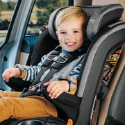 Chicco MyFit® 2-in-1 Forward-Facing Harness Booster Car Seat for Toddlers, 5-Point Harness, Belt-Positioning Booster - Iron (Black), New