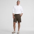thumbnail image 4 of Lands' End Men's No Iron 9" Comfort Waist Plain Front Chino Short, 4 of 5