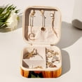 thumbnail image 6 of Maple Leaf Pumpkin Travel Portable Square Display Case: Earring and Necklace Organizer - Ideal for Girls and Women, 6 of 6