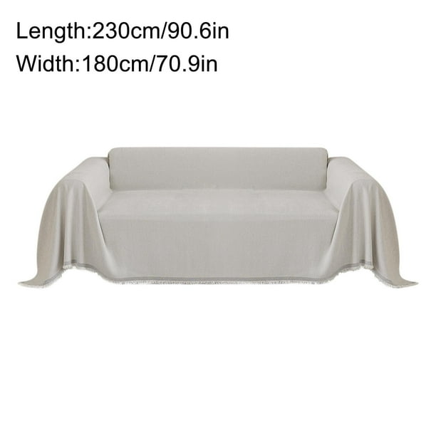 Sofá Fundamental para Cuatro Estaciones, Elegante Diseño de Espiga, Tela Suave y Agradable para La Piel, Fácil de Mantener, Sofás y Sillas Multifacéticos, Decoración Del Hogar, Lujosa Máquina, Incluy
