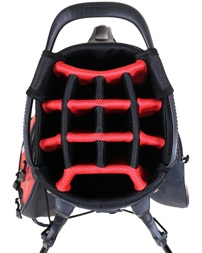 Cleveland Golf LT Lightweight Stand Bag Red/Charcoal