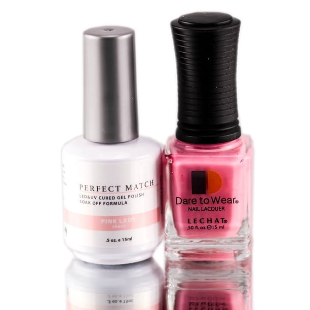 Esmalte en gel Lechat Nobility Perfect Match Pink Lady Color 25