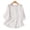 White, variant on MOJOGO Women's Cotton Linen Shirts Loose Embroidered Blouse Lantern Sleeve A Line Tops Summer Going Out OutShapes White M