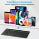 thumbnail image 5 of Teclado compatible con Bluetooth para Android, iOS, Windows, teclado inalámbrico mini delgado para PC, iPad, tableta, teléfono, 5 of 5