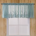thumbnail image 7 of New Lace Floral Lace Curtains Kitchen Coffee Curtains Bedroom Rod Curtain Lace Short Curtains Vintage Floral Lace Tier Curtains Cafe Curtains for Small Kitchen Window Bathroom Cabinet Curtain 35 X 29, 7 of 7