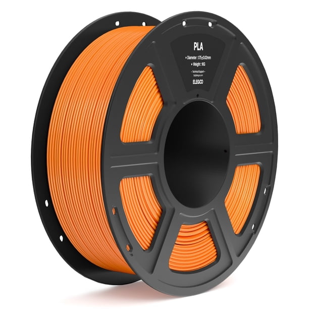 Filamento para impresora 3D ELEGOO PLA 1.75 mm naranja 1 kg