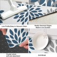 thumbnail image 3 of Purple Floral and Petal Pattern Kitchen Rug Mat,Kitchen Runner Rugs Non Skid Washable,Decorative Kitchen Floor Mats for Kitchen,Sink,Laundry,17"X47", 3 of 5