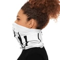 thumbnail image 6 of Effete Feline Claw Marks Scratch Winter Neck Gaiter With Drawstring, 6 of 12