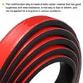 thumbnail image 5 of Uxcell 0.6"W x 3/16"T x 8'L Adhesive Rubber Strips Solid Neoprene Rubber Strips Sheet, 5 of 6