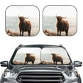 thumbnail image 2 of Gaeub Yak Foldable Auto Sun Blocker Visor, Sunshade for Car Front Window, Keeps Your Vehicle Cool - Small, 2 of 7
