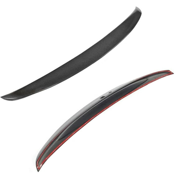 Panlongic Carbon Fiber Style Rear Trunk Spoiler Wing For Infiniti G37 4-Door Sedan 2007-2015