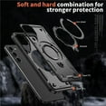 thumbnail image 5 of [PST] Samsung Galaxy A15 Ring Case, Shockproof Magsafe Compatible Kickstand Back Cover with Ring Stand, 5 of 5