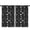Sun and Moon, variant on Sun and Moon Gothic Pattern Insulated Teens Curtains Set Of 2, Bedroom Essentials, Toddler Room Decor 52"x84"
