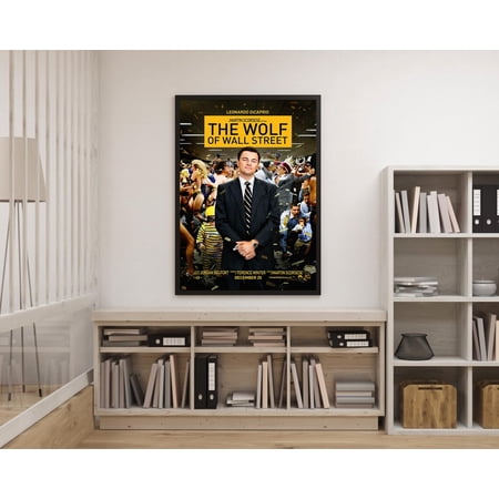 The Wolf Of Wall Street Poster, Unframed Paper Poster 8x10in