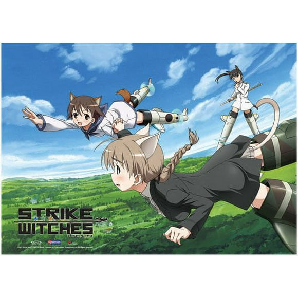 Fabric Poster - Strike Witches - New Flying in the Sky Wall Scroll ge77701