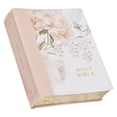 thumbnail image 2 of KJV Holy Bible, Note-taking Bible, Faux Leather Hardcover - King James Version, Rosy Coral Floral, 2 of 2