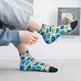 thumbnail image 2 of Rocae Cartoon Monster for Premium Adult Socks,Comfortable, Breathable, and Durable Socks, Perfect for Everyday Wear, 2 of 7