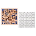 thumbnail image 4 of Wooden 1-100 Math Board - Montessori Learning, Smooth Surface - Educational Toy for Preschool Counting Skills, 4 of 7