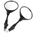 thumbnail image 3 of 2pcs Motorcycle Modified Folding Rearview Mirror Round Side Mirrors For Kawasaki Klx250 Kl250, 3 of 5
