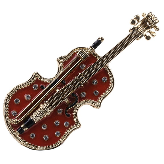 Hidden Treasures Violin Trinket Box #TT119