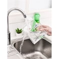 thumbnail image 5 of 2 pack Holder Dispenser for Cotton Ball Swab, Cotton Round Pads, Floss,3 Compartment Plastic Apothecary Jars,Bathroom Organization and Storage,Vanity Organizers and Storage,Clear （oniy box）, 5 of 5