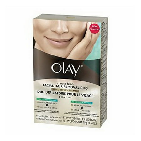 Olay Smooth Finish Facial Hair Removal Duo Kit - 1 Ea