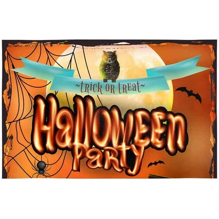 

ECZJNT Halloween Pumpkin Placemat Plate Holder Set of 4 Table Mats Protector 12x18 inch