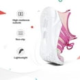 thumbnail image 3 of Kushyshoo Kids Sneakers Gradient Rose Red Running Tennis Athletic Shoes for Girls Size 13 For Little Kids, 3 of 5