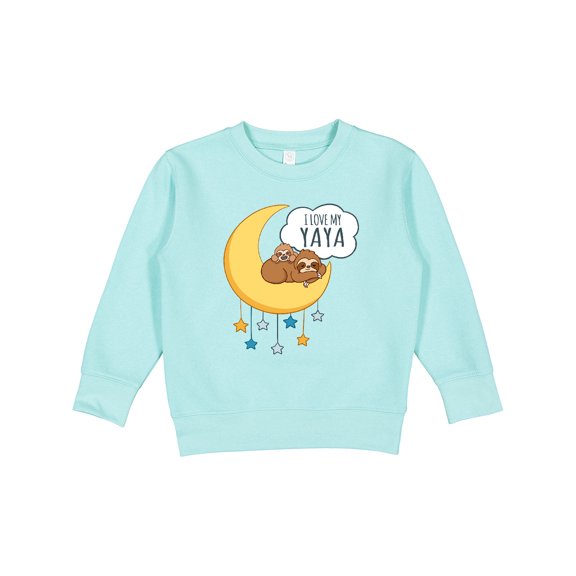 Inktastic I Love My Yaya Toddler Sweatshirt