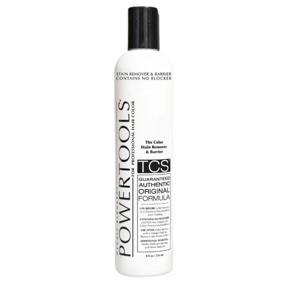 TCS, The Original Color Stain Remover 10 oz | Shake Well & Apply Prior To Hair Color As A Barrier | Does Not Interfere With Color Process