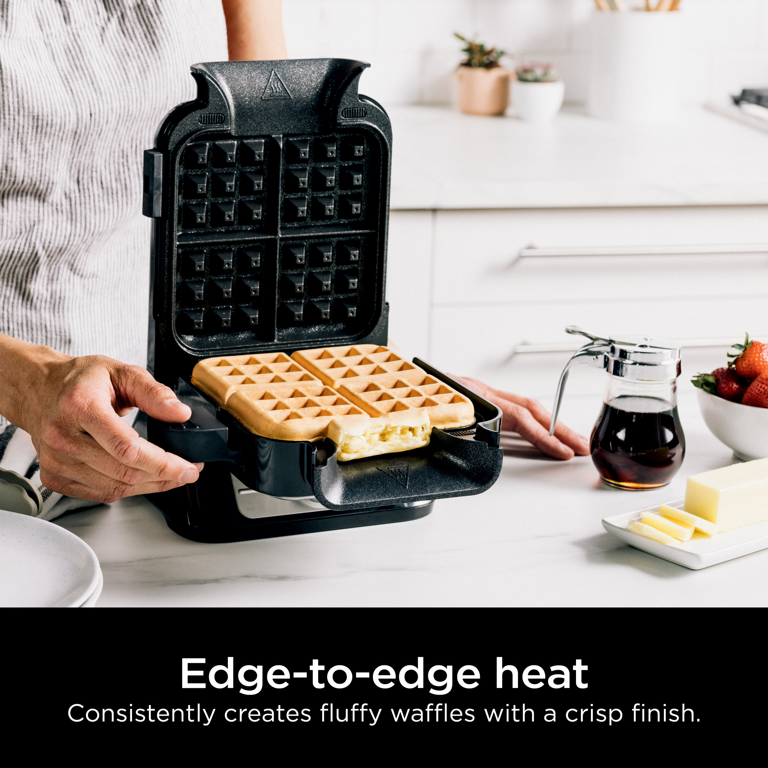 Ninja Belgian Waffle Maker Pro Neverstick, BW1001 photo 6