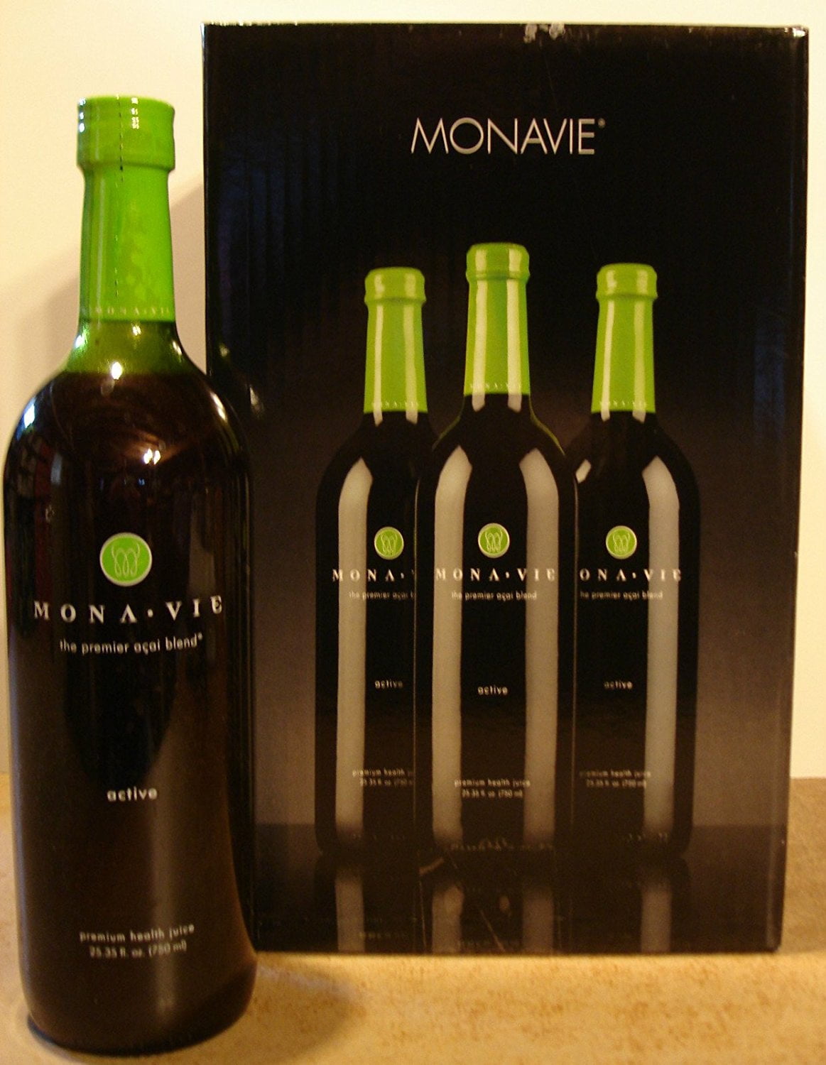 Monavie Active Juice (4 Bottles) Acai Berry - Walmart.com