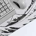 thumbnail image 3 of Gaming Mouse Pad XL Large Non-Slip Soft Computer Table Mat Black White Gray Art Aesthetics, 3 of 7
